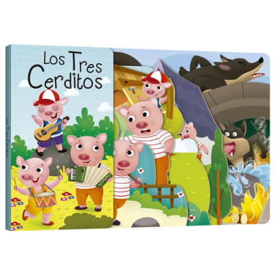 LOS TRES CERDITOS - LIBRO TROQUELADO