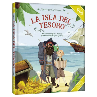 CLÁSICOS JUVENILES - LA ISLA DEL TESORO - ROBERT LOUIS STEVENSON