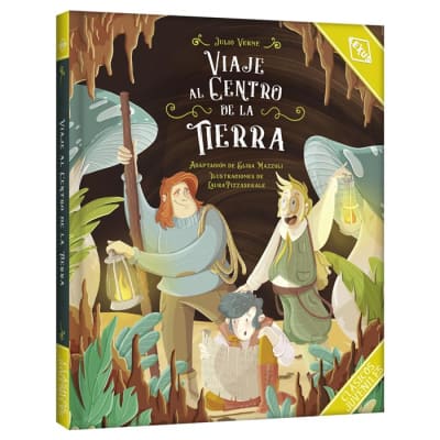 CLÁSICOS JUVENILES - VIAJE AL CENTRO DE LA TIERRA - JULIO VERNE