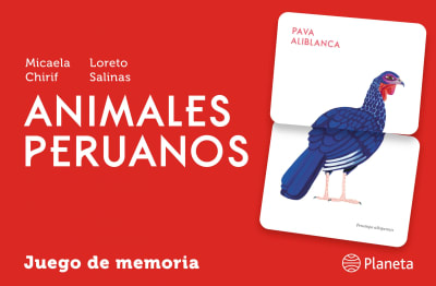 ANIMALES PERUANOS. JUEGO DE MEMORIA