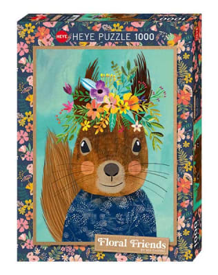 PUZZLE 1000 pzs. FLORAL FRIENDS