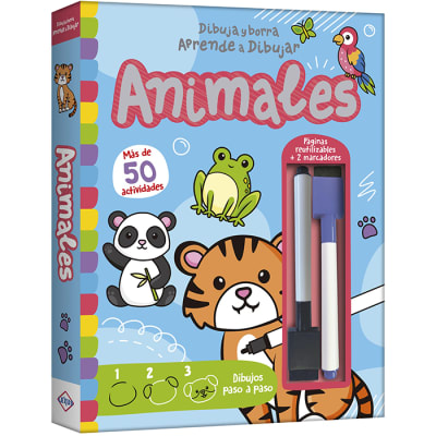 DIBUJA Y BORRA - ANIMALES