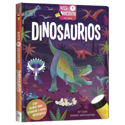 LIBRO LINTERNA DINOSAURIOS