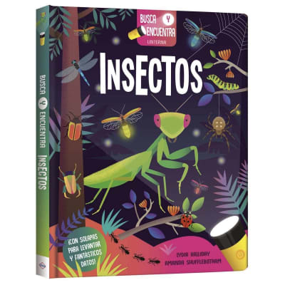 LIBRO LINTERNA INSECTOS 