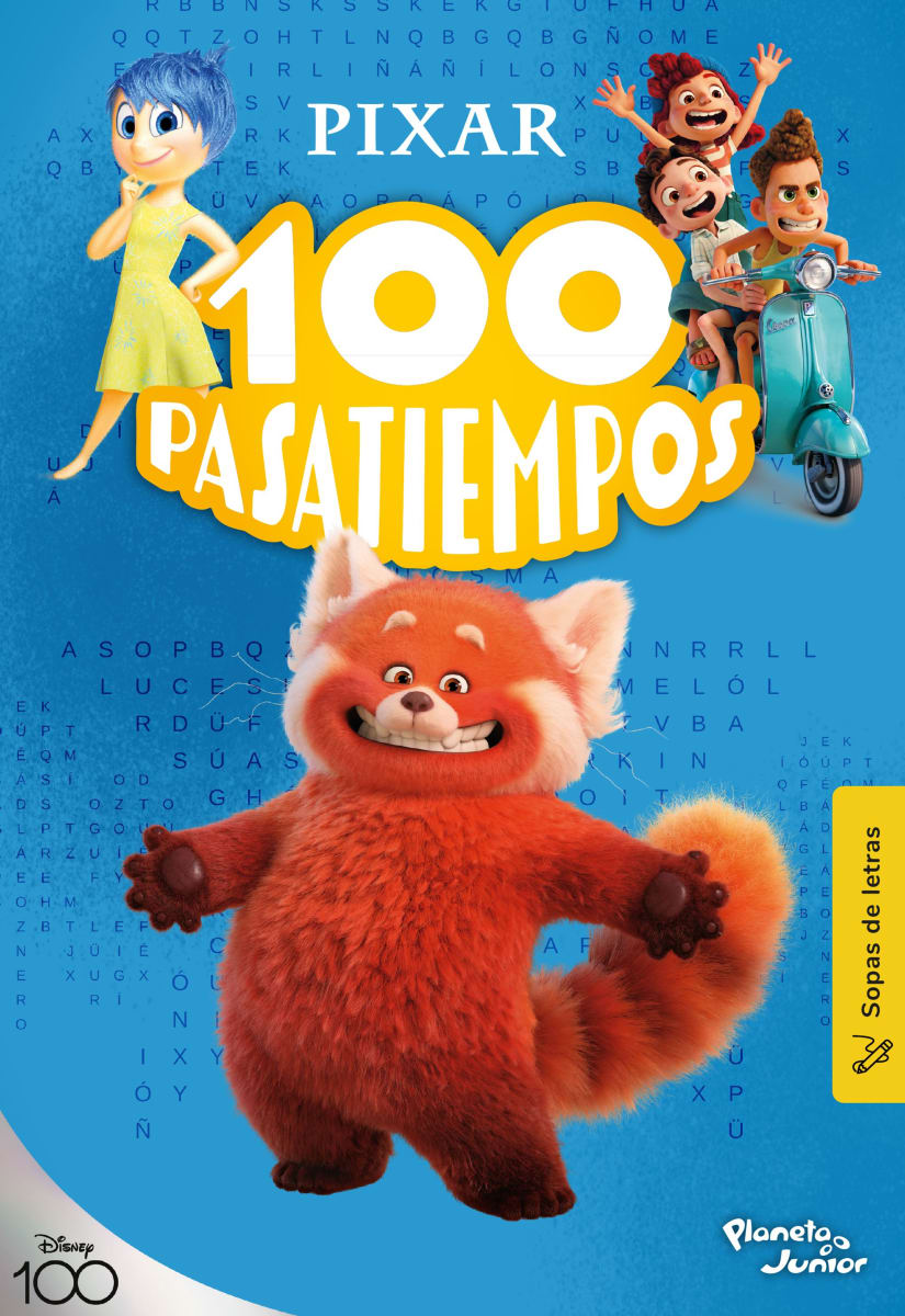 100 PASATIEMPOS (SOPAS DE LETRAS) PIXAR1