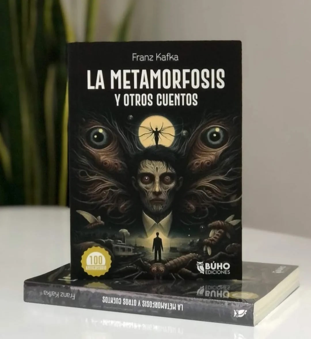LA METAMORFOSIS Y OTROS CUENTOS - FRANZ KAFKA. BÚHO EDIC 100 ANIV1