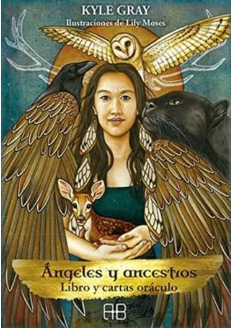 ANGELES Y ANCESTROS LIBRO Y 55 CARTAS ORACULO - KYLE GRAY1