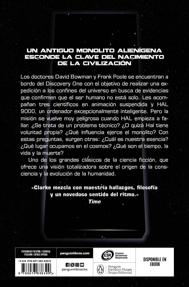 2001 UNA ODISEA ESPACIAL DB - ARTHUR C. CLARKE2