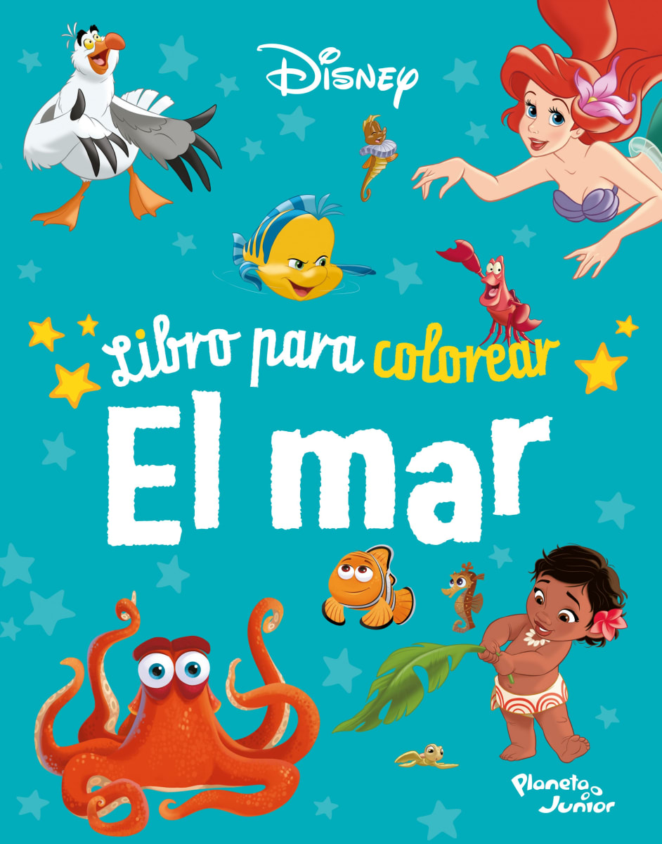 LIBRO PARA COLOREAR. EL MAR1