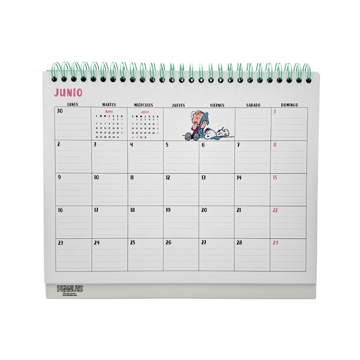 CALENDARIO ESCRITORIO 2025 SNOOPY - DG NOTTAS1