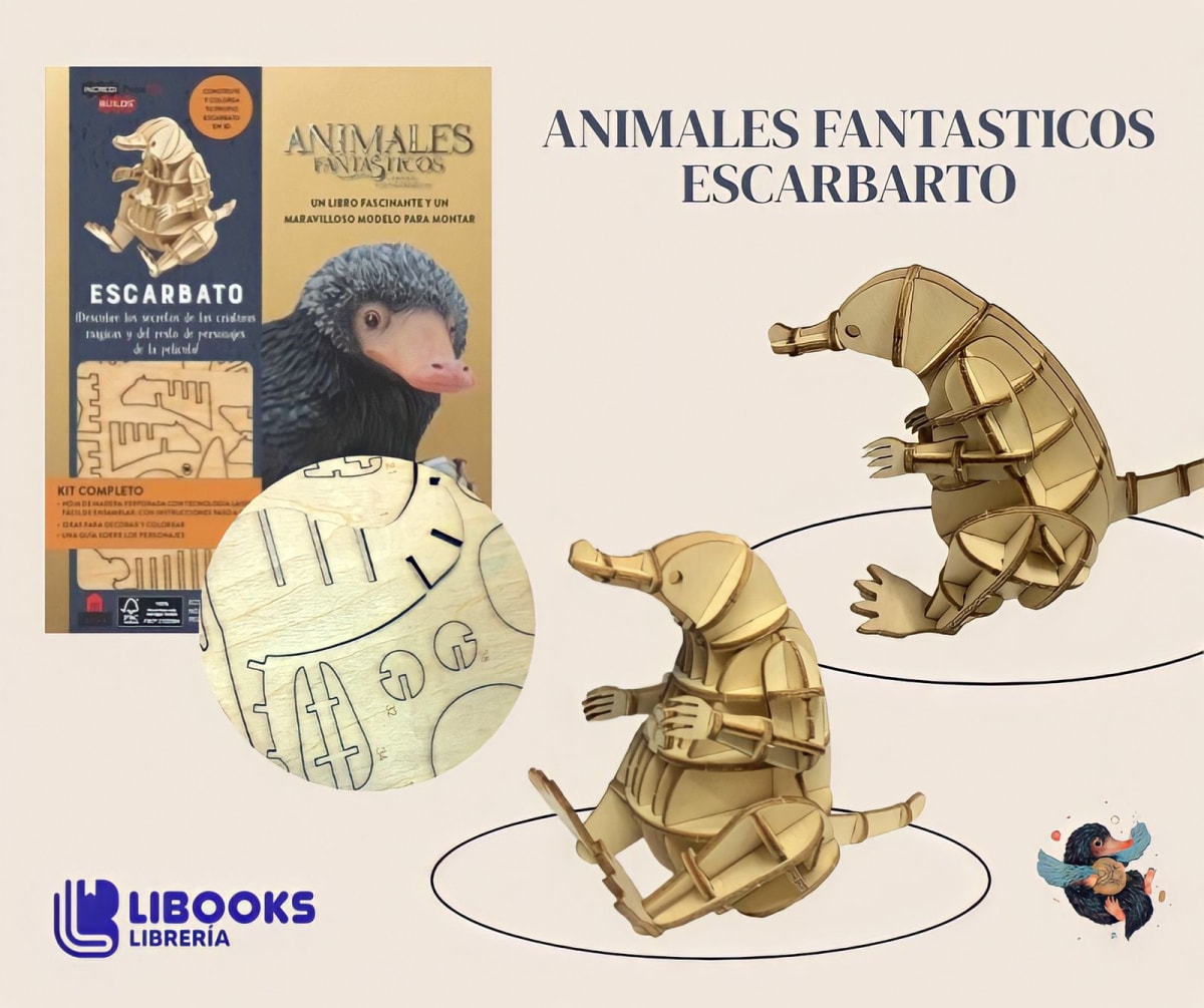 ESCARBATO - ANIMALES FANTASTICOS - CONSTRUYE1