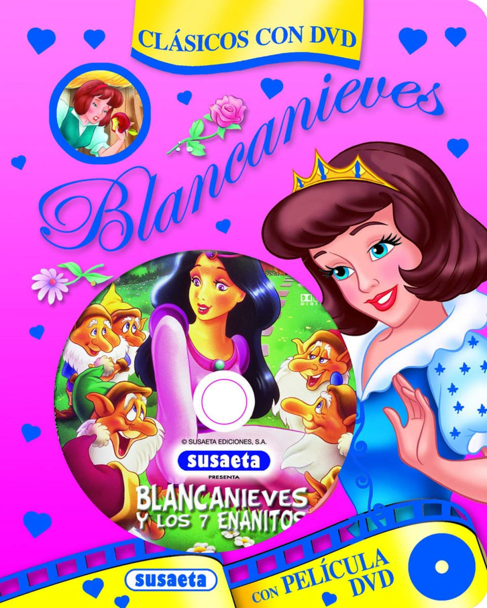 CLASICOS CON DVD. BLANCANIEVES1