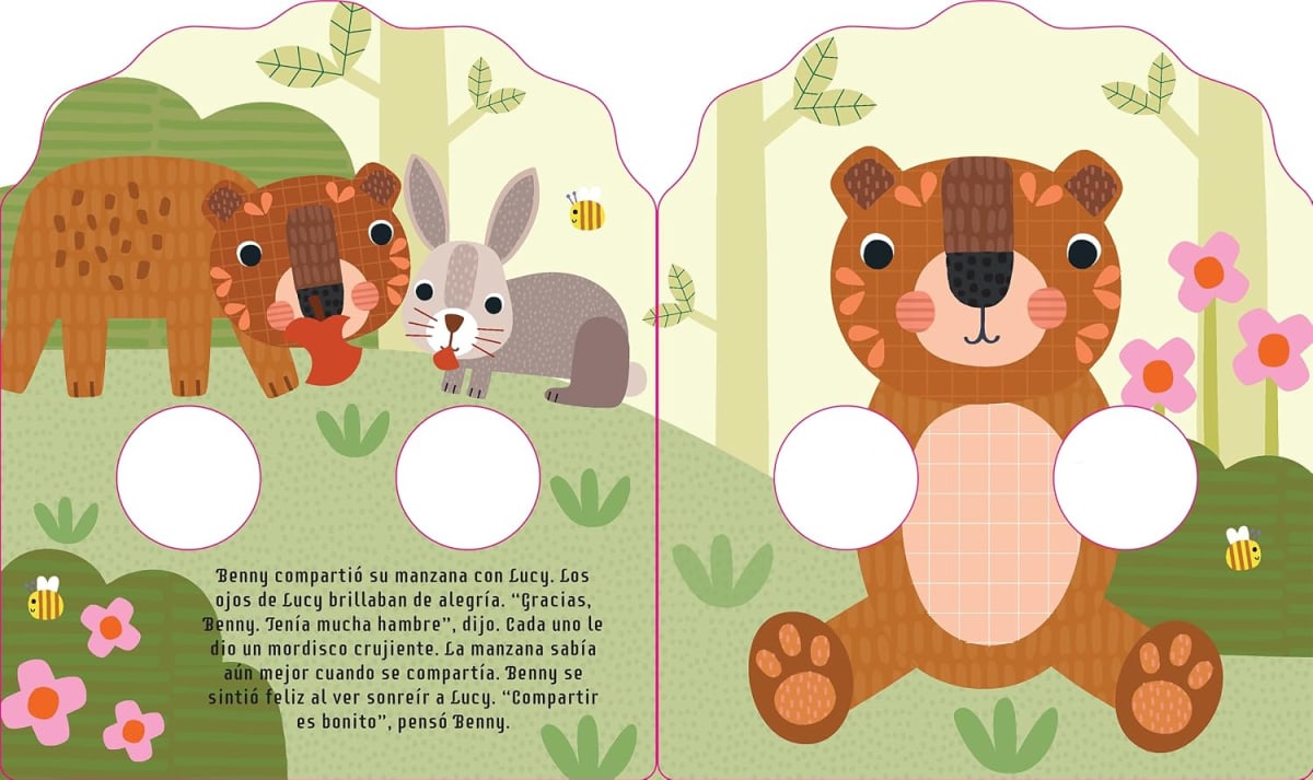 EL OSO BENNY APRENDE A COMPARTIR. TÍTERE2
