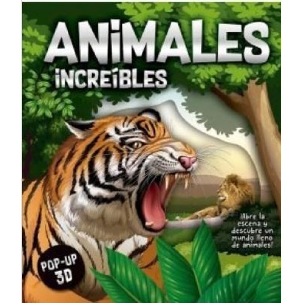 ANIMALES INCREIBLES POP UP 3D1
