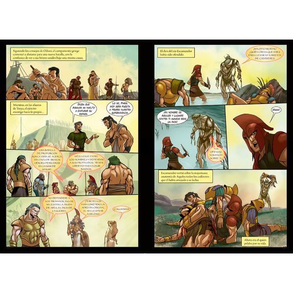 LA ILIADA - NOVELA GRAFICA2