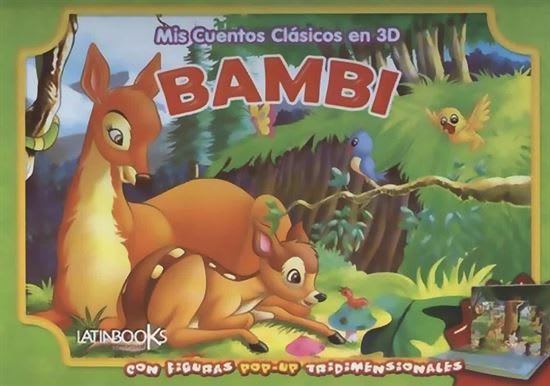 MIS CUENTOS CLASICOS EN 3D - BAMBI POP UP1