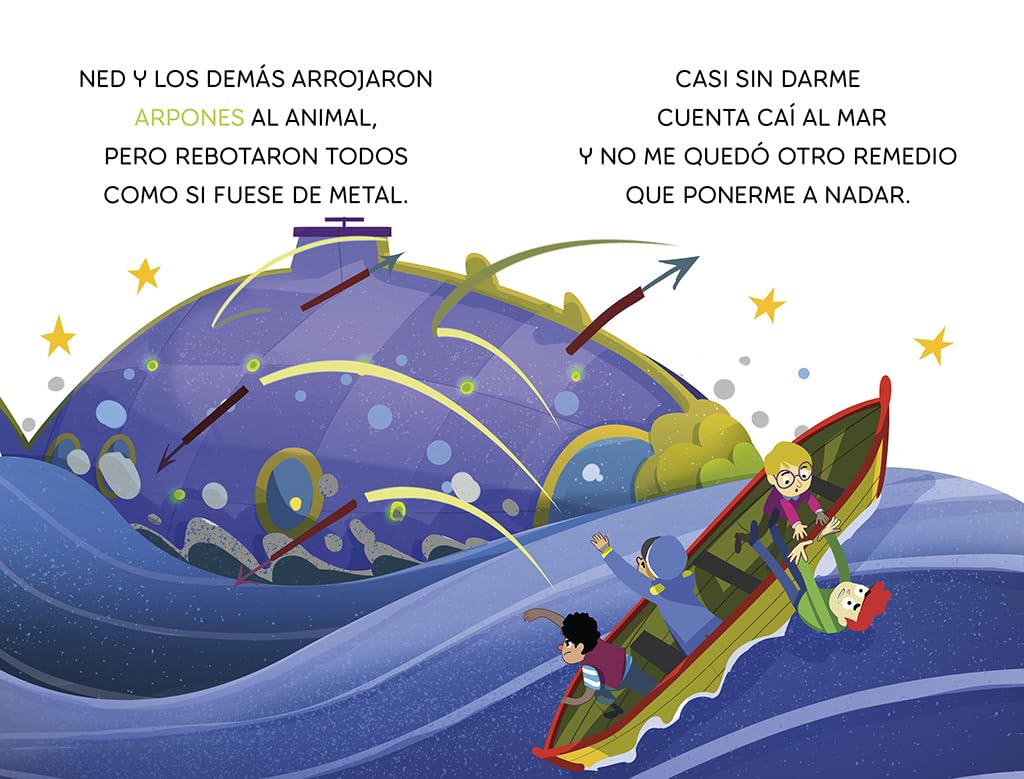 APRENDE CON JULIO VERNE - VEINTE MIL LEGUAS DE VIAJE SUBMARINO4