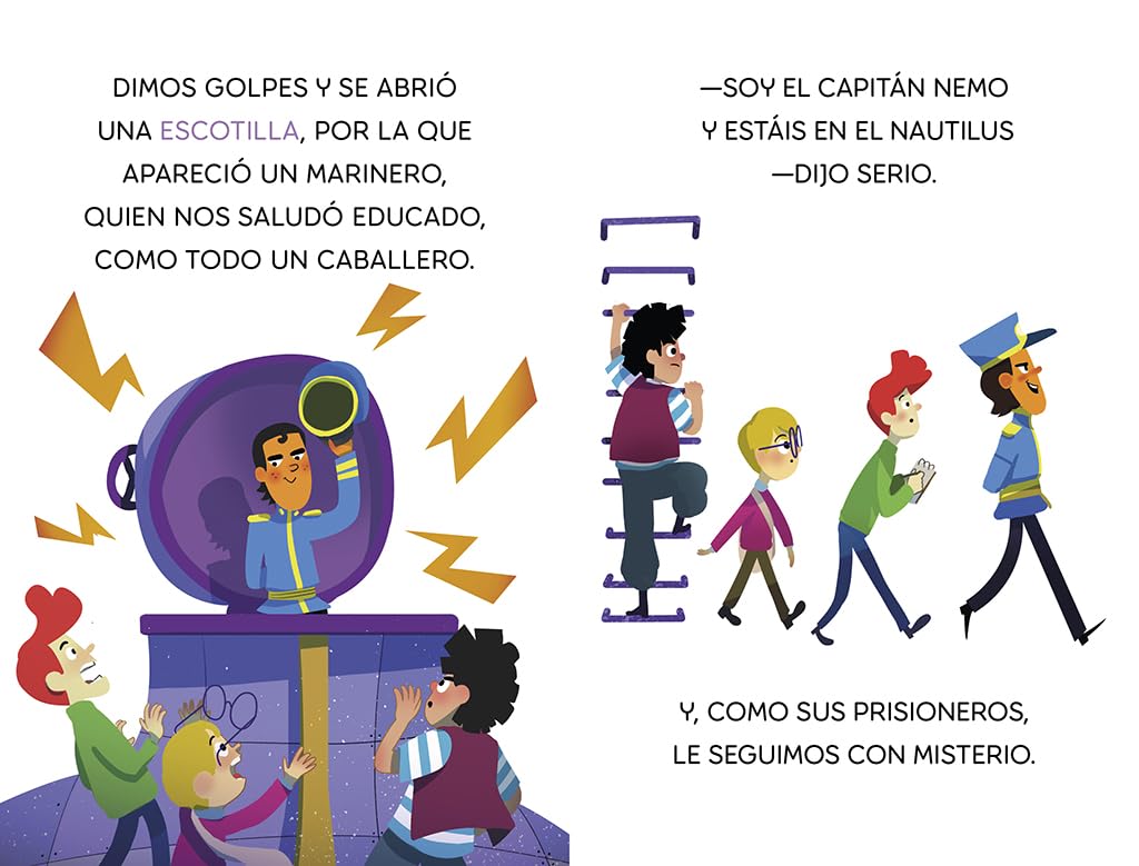 APRENDE CON JULIO VERNE - VEINTE MIL LEGUAS DE VIAJE SUBMARINO3