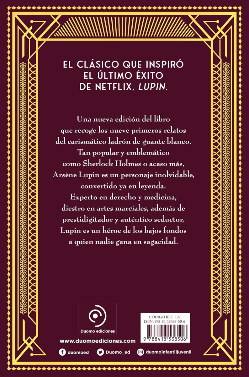 ARSENE LUPIN CABALLERO LADRÓN - MAURICE LEBLANC2