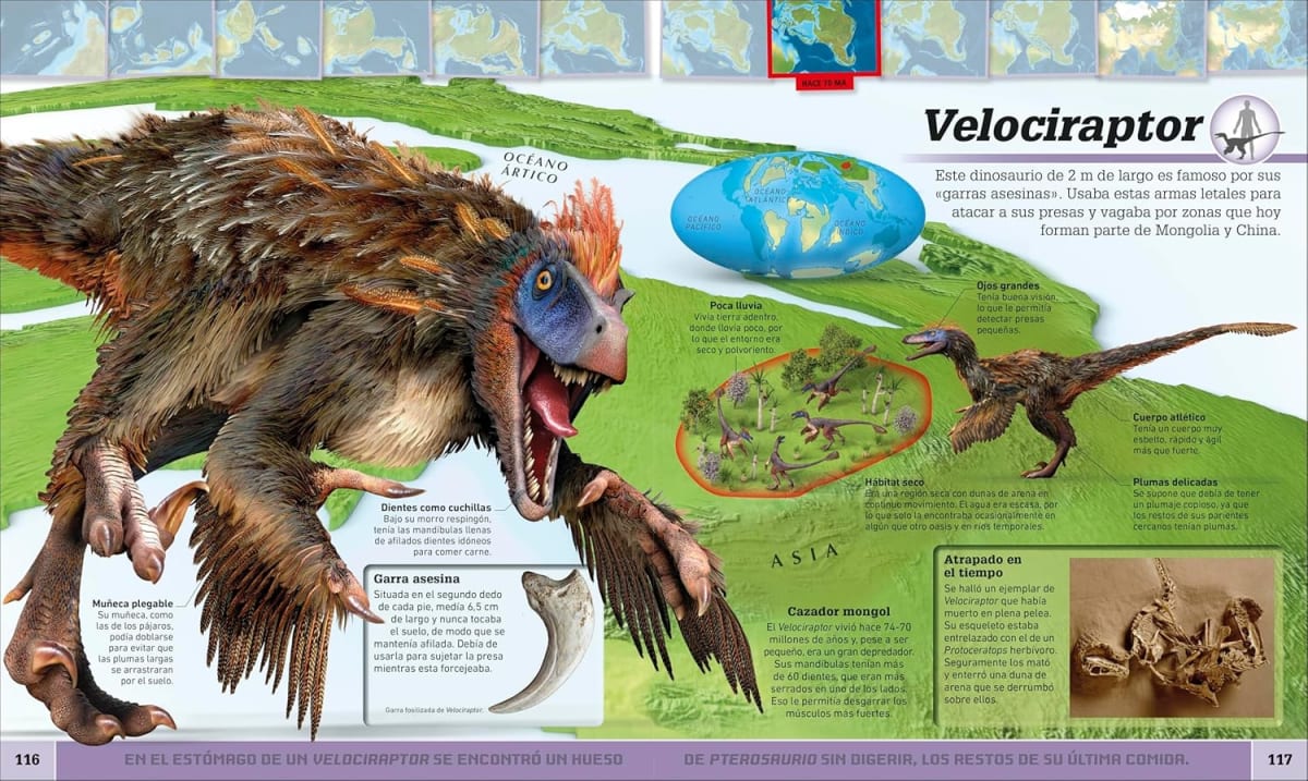 ATLAS DE DINOSAURIOS Y OTRAS CRIATURAS DK6