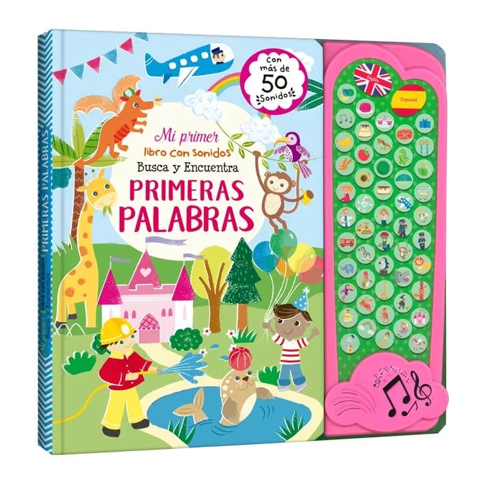 BUSCA Y ENCUENTRA PRIMERAS PALABRAS - MI PRIMER LIBRO CON SONIDOS1