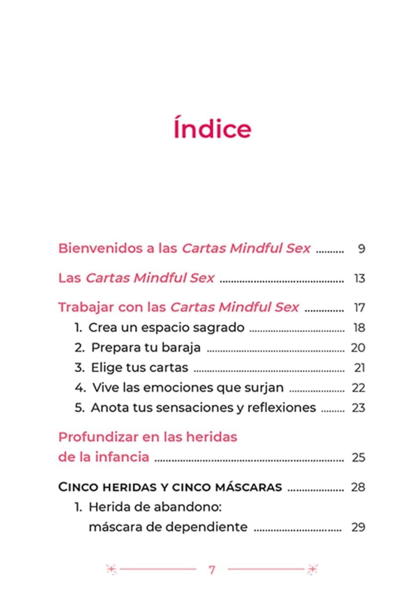 CARTAS MINDFUL SEX. SEXO CON EL CORAZÓN 502