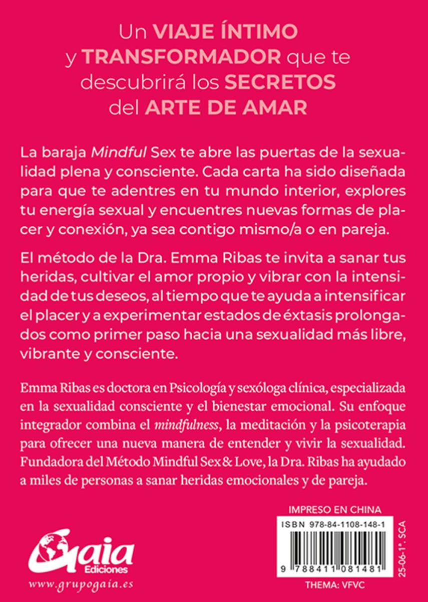 CARTAS MINDFUL SEX. SEXO CON EL CORAZÓN 505