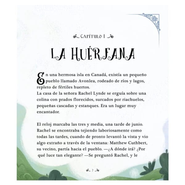 CLÁSICOS JUVENILES - ANNE DE GREEN GABLES - LUCY MAUD MONTGOMERY2
