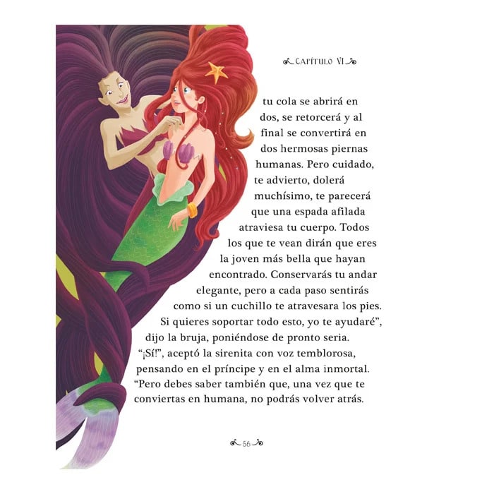 CLÁSICOS JUVENILES - LA SIRENITA - HANS CRISTIAN3