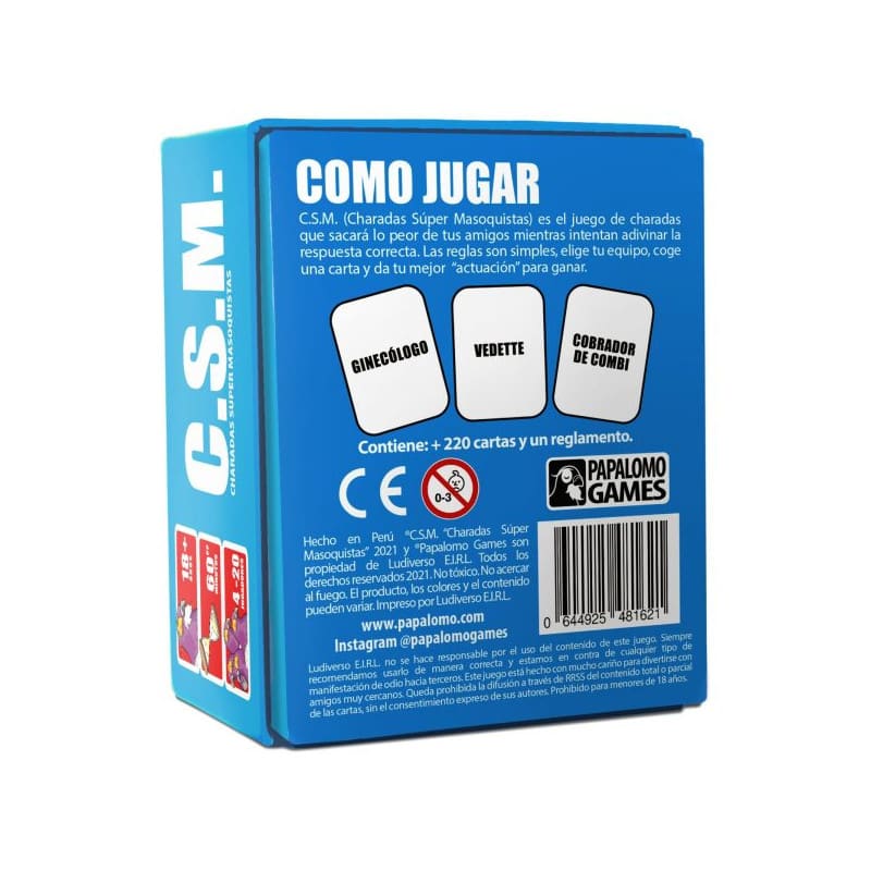 C.S.M CHARADAS1