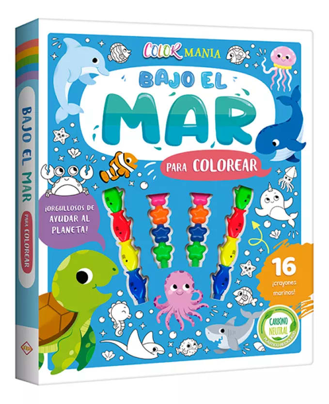 BAJO EL MAR PARA COLOREAR1