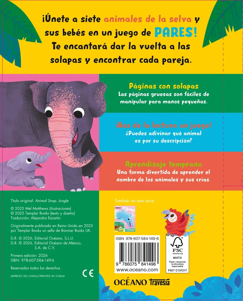 SELVA ANIMALES PARES TD4