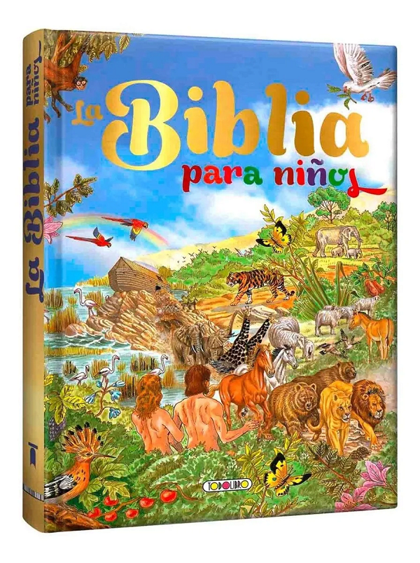 BIBLIA PARA NIÑOS LOMO DORADO1
