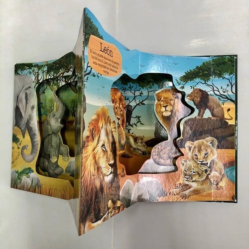 ANIMALES INCREIBLES POP UP 3D2