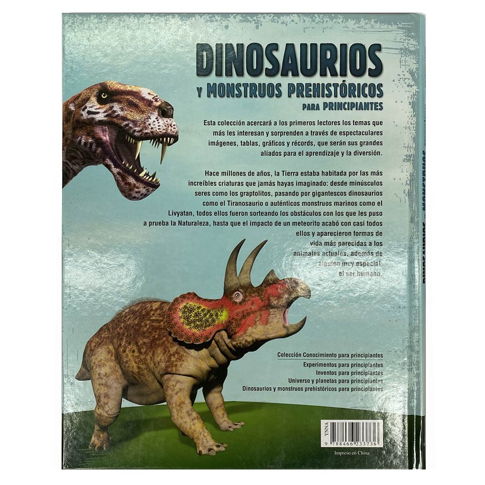 DINOSAURIOS Y MONSTRUOS PREHISTORICOS -LIBSA2