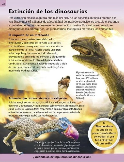 DINOSAURIOS Y VIDA PREHISTÓRICA - ENCICLOPEDIA ILUSTRADA PARA NIÑOS4