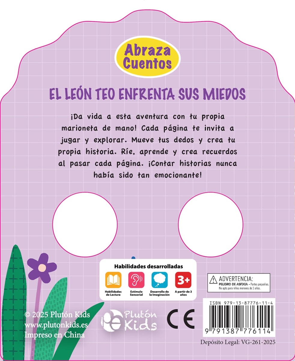EL LEÓN TEO ENFRENTA SUS MIEDOS. TÍTERE3