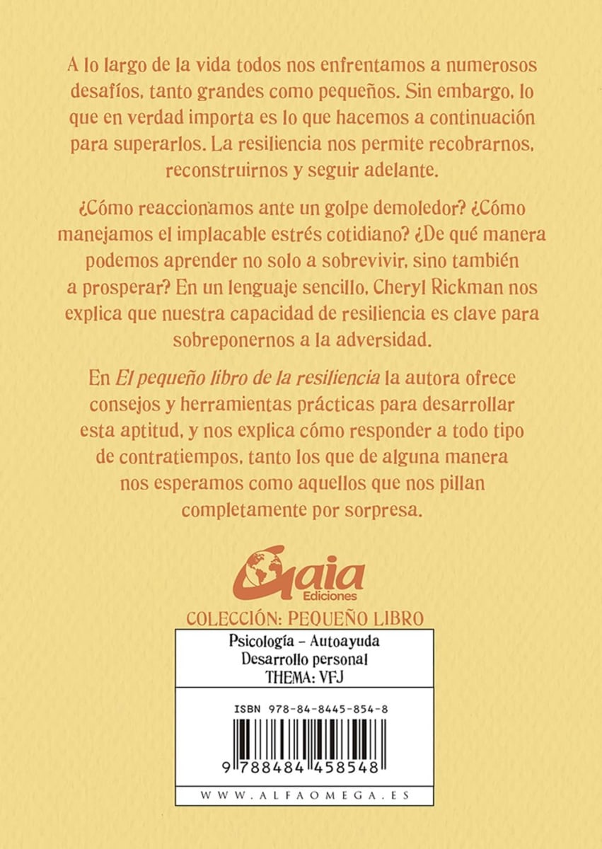 EL PEQUEÑO LIBRO DE LA RESILIENCIA (pequeño) - CHERYL RICKMAN2