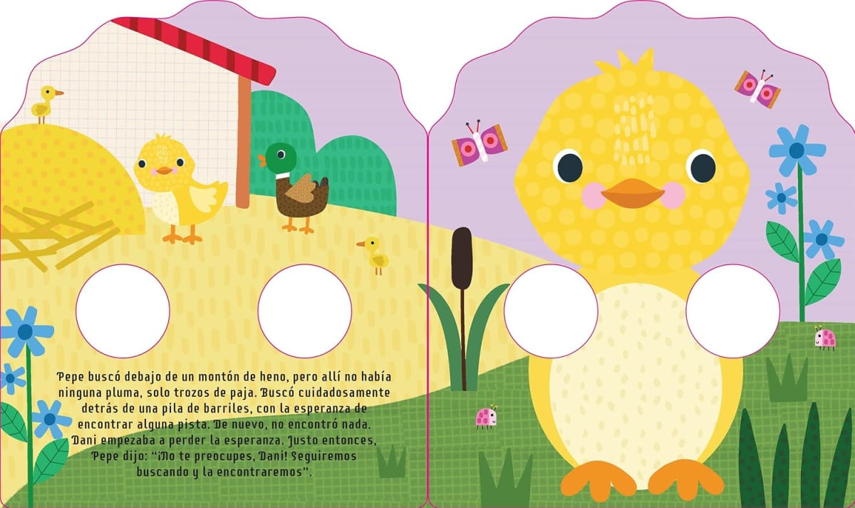 EL POLLITO PEPE AYUDA A SU AMIGO. TÍTERE2