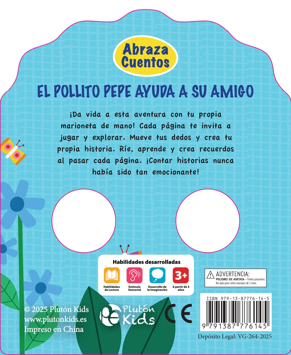EL POLLITO PEPE AYUDA A SU AMIGO. TÍTERE3