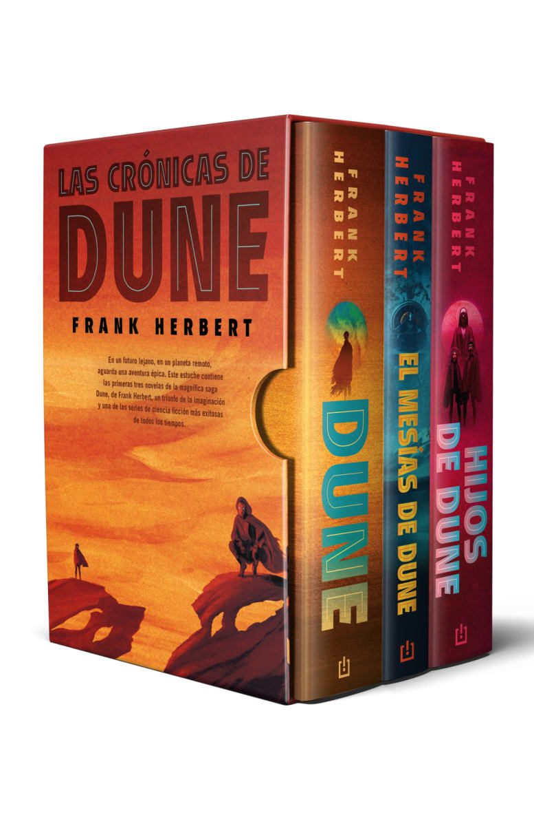ESTUCHE TRILOGÍA DUNE EDICIÓN DE LUJO - FRANK HERBERT1