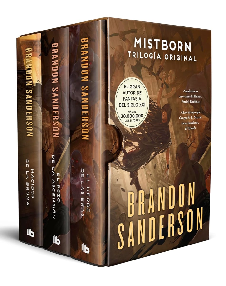 ESTUCHE TRILOGÍA MISTBORN DB - BRANDON SANDERSON1