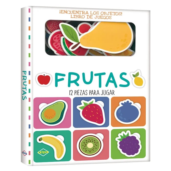 FRUTAS 12 PIEZAS PARA JUGAR - LEXUS1
