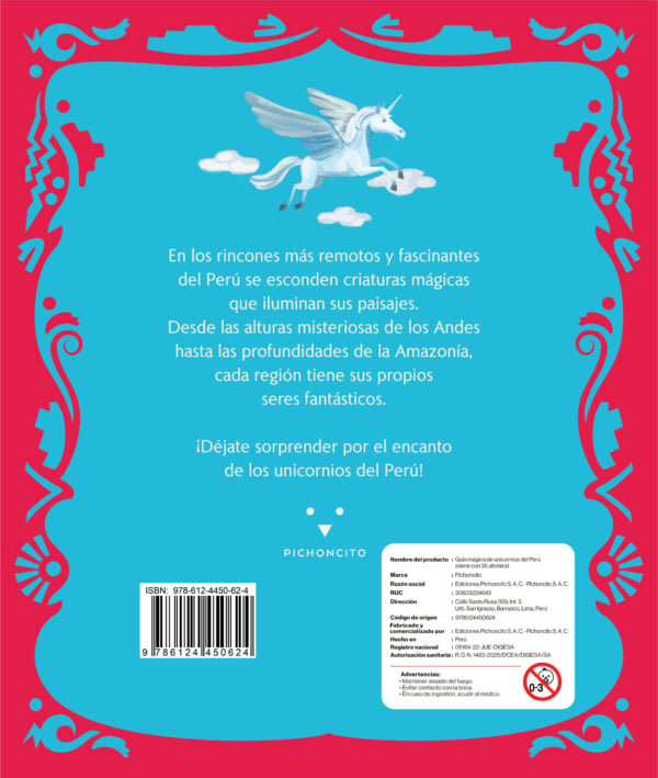 GUÍA MÁGICA DE UNICORNIOS DEL PERÚ + STICKERS4