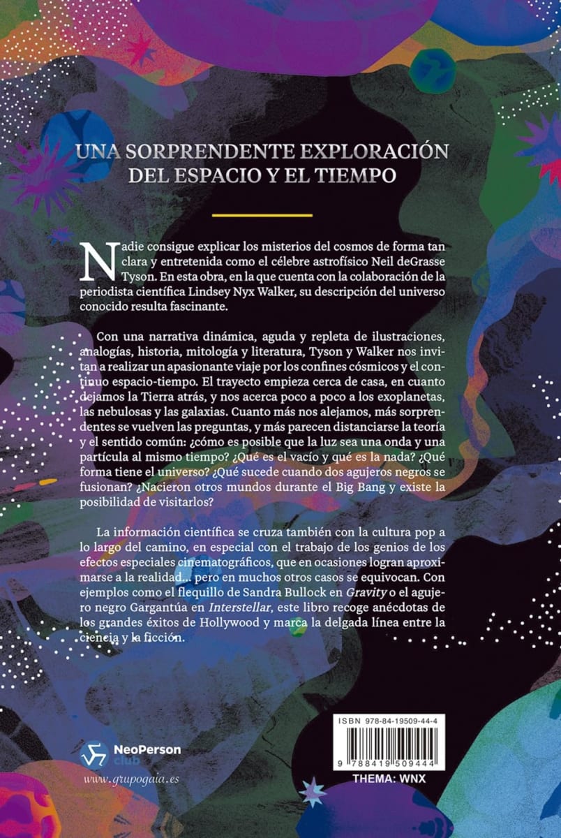 HASTA EL INFINITO Y MÁS ALLÁ TD - NEIL DE GRASSE, LINDSEY NYX7