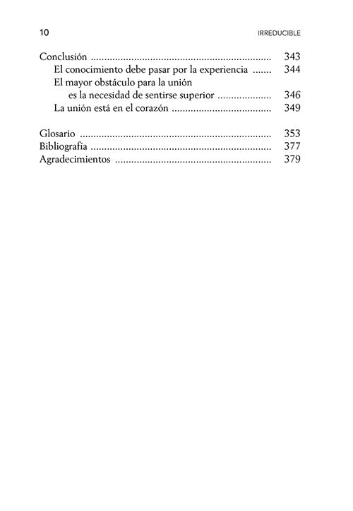 IRREDUCIBLE. EL ENCUENTRO DE LA CIENCIA CON LA CONCIENCIA - FEDERICO FAGGIN7