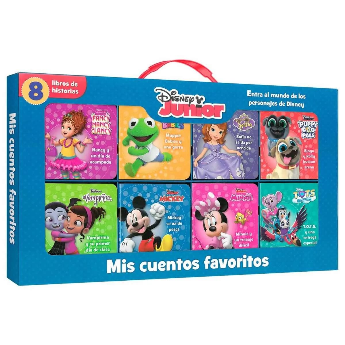 DISNEY JUNIOR - MIS CUENTOS FAVORITOS - 8 LIBROS DE HISTORIAS1