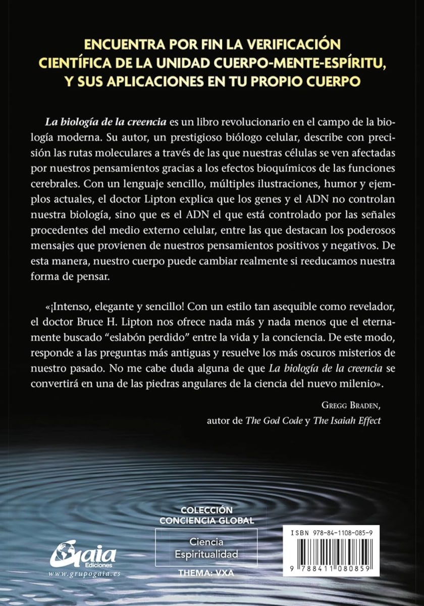 LA BIOLOGÍA DE LA CREENCIA - DR. BRUCE LIPTON1