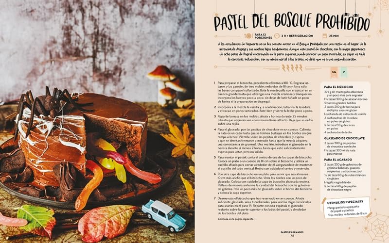 LA COCINA DE HOGWARTS. EL LIBRO DE RECETAS OFICIAL DE HARRY POTTER TD8