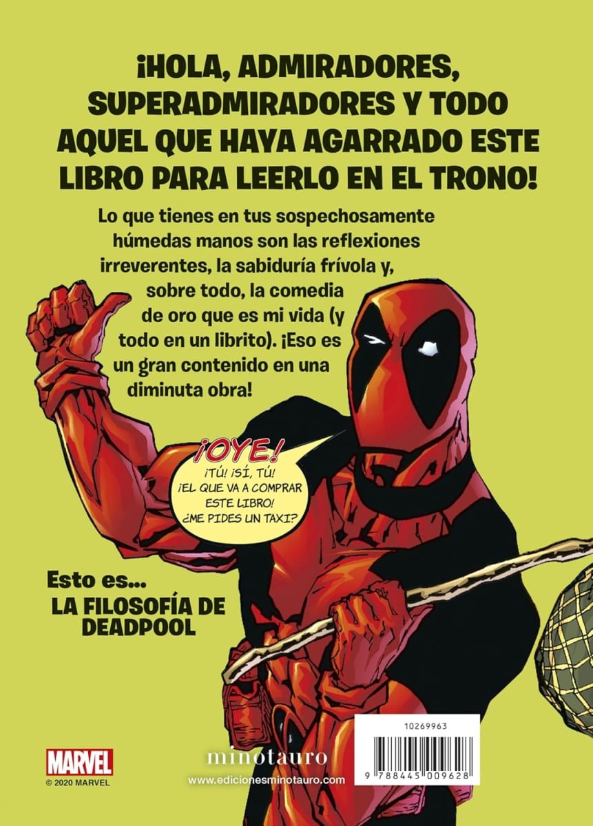 LA FILOSOFÍA DE DEADPOOL. MARVEL2